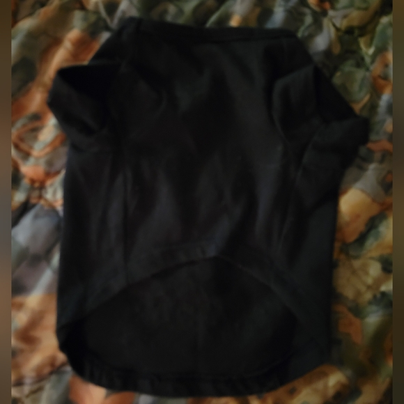 HP 😀 Vtg B.Happi... Small Dog Black T-Shirt, Eat Sleep Cuddle Repeat - Picture 4 of 6